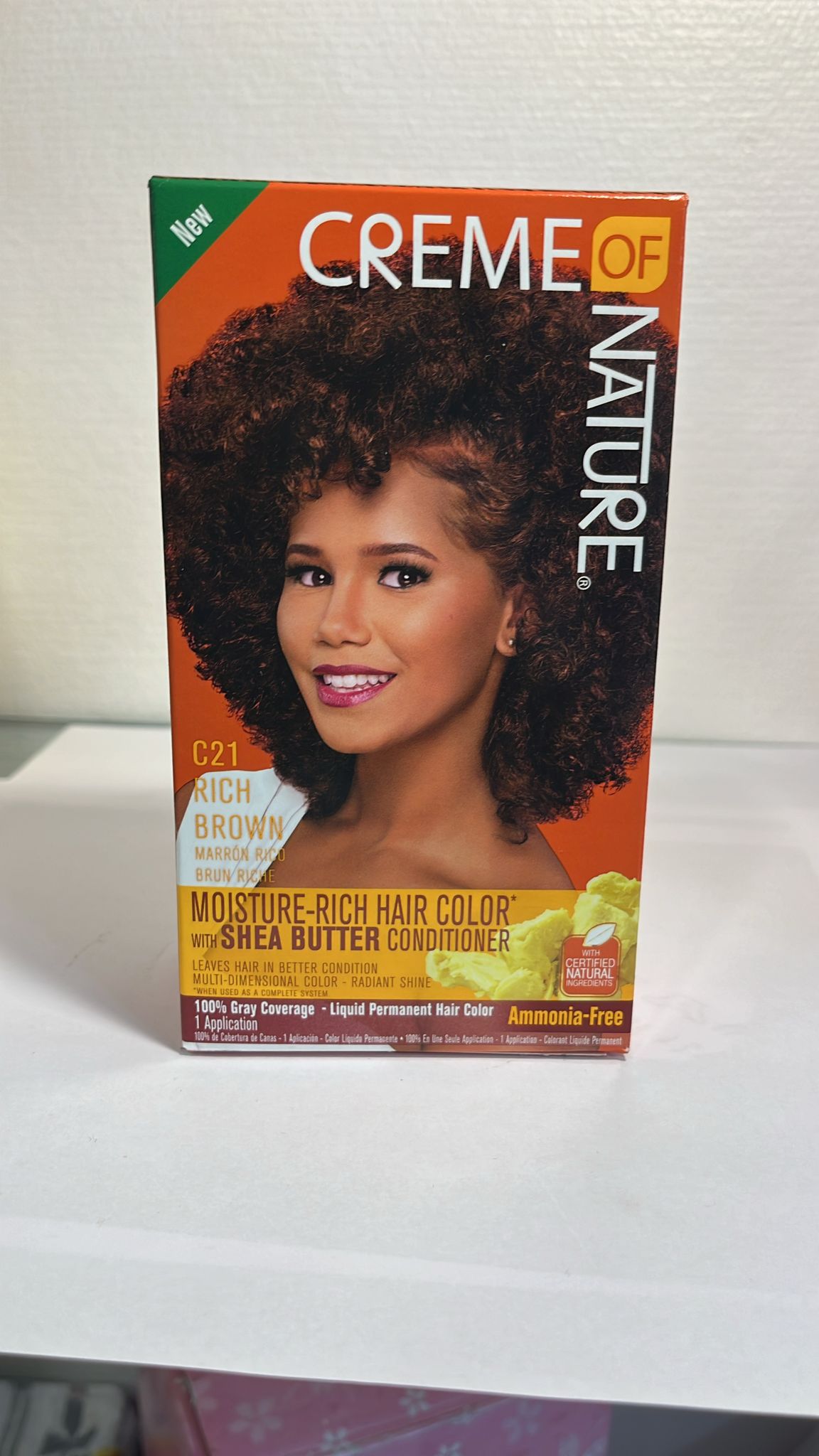 CREME OF NATURE BROWN