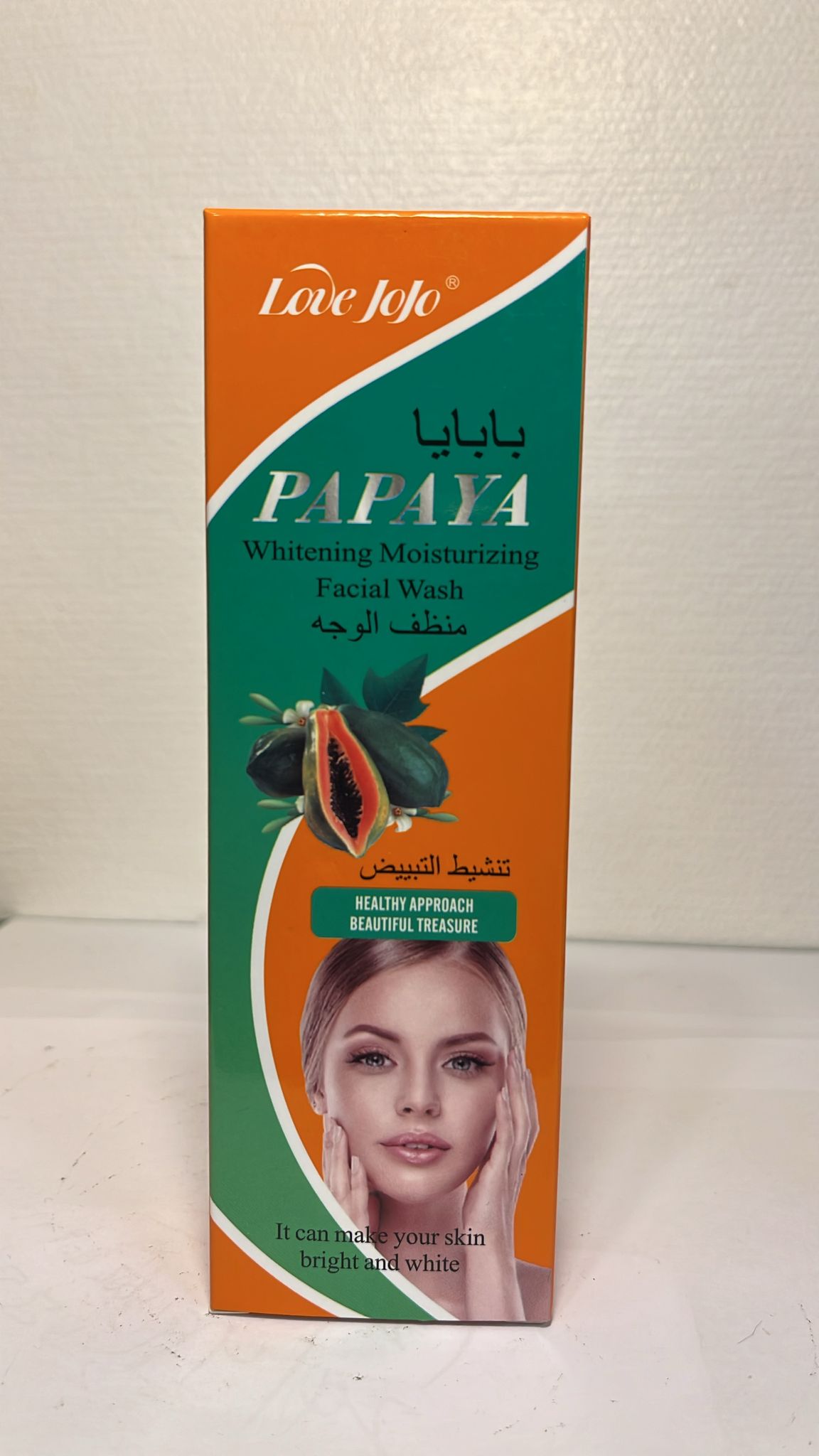 love jojo papaya whitening fcl wash
